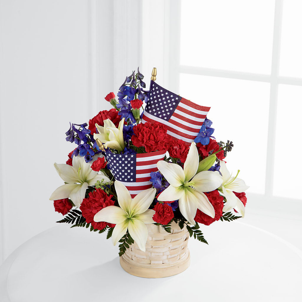 American Glory Bouquet – HONEY BEES FLORAL & MORE, Lucedale MS