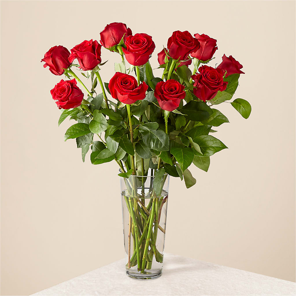 Long Stem Red Rose Bouquet – HONEY BEES FLORAL & MORE, Lucedale MS