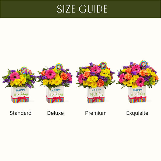 Birthday Brights Bouquet – HONEY BEES FLORAL & MORE, Lucedale MS