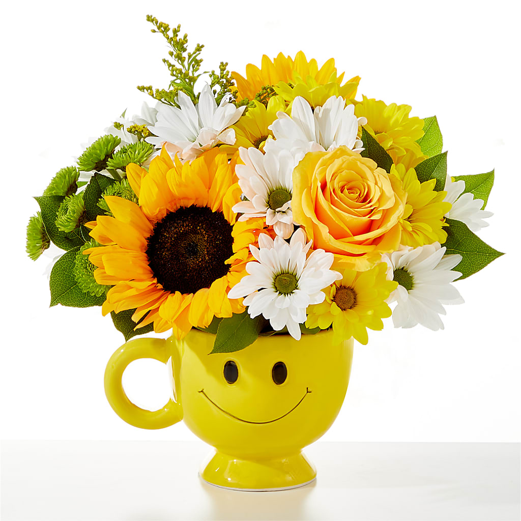Be Happy Bouquet – HONEY BEES FLORAL & MORE, Lucedale MS