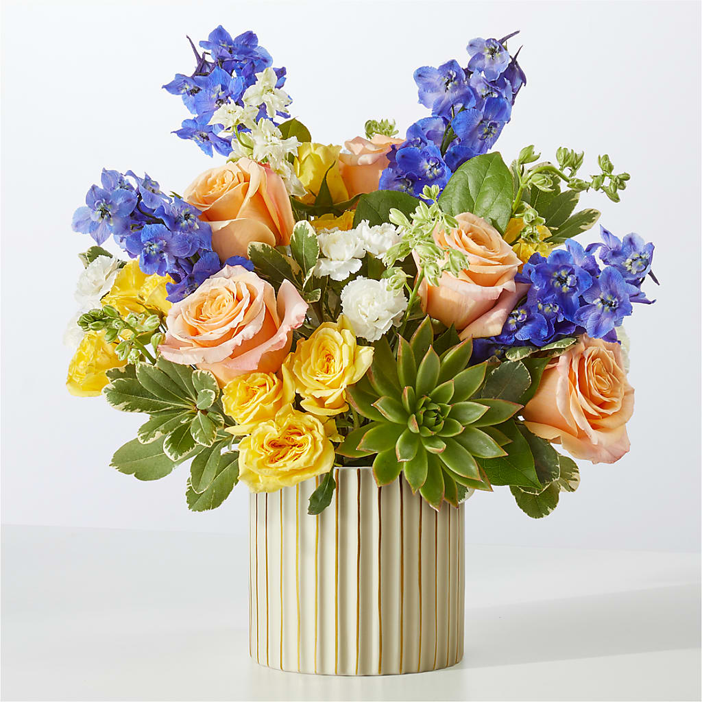 Cobalt Reverie Bouquet – HONEY BEES FLORAL & MORE, Lucedale MS