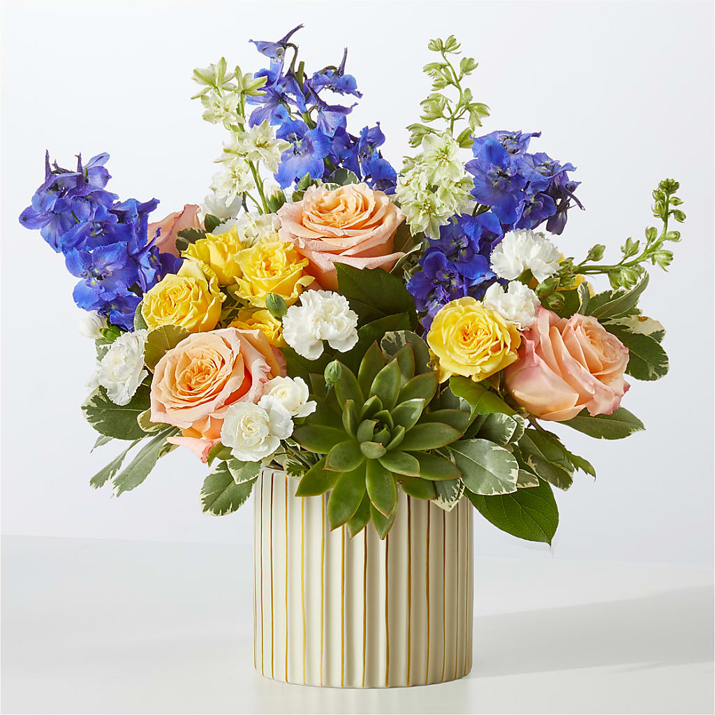 Cobalt Reverie Bouquet – HONEY BEES FLORAL & MORE, Lucedale MS