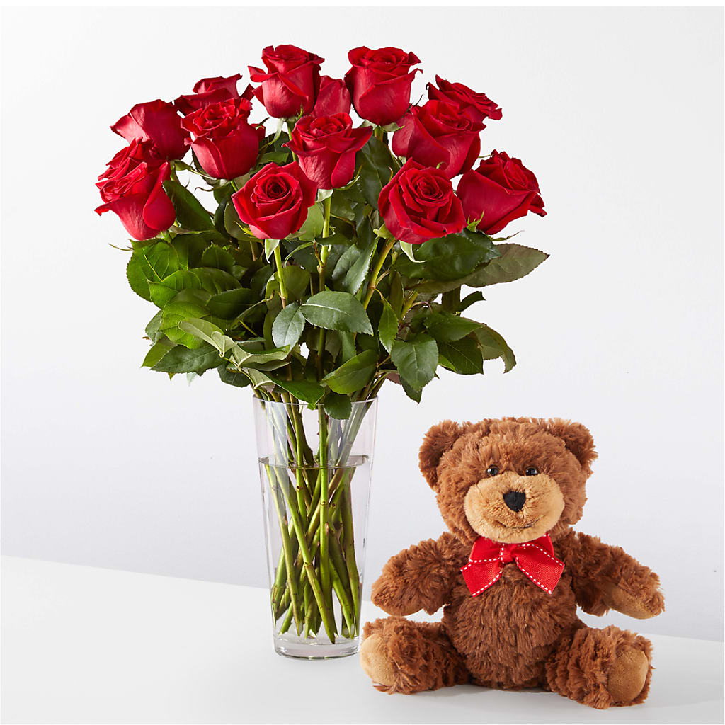 Romantic Long Stem Red Rose Bouquet Bundles – HONEY BEES FLORAL & MORE, Lucedale MS