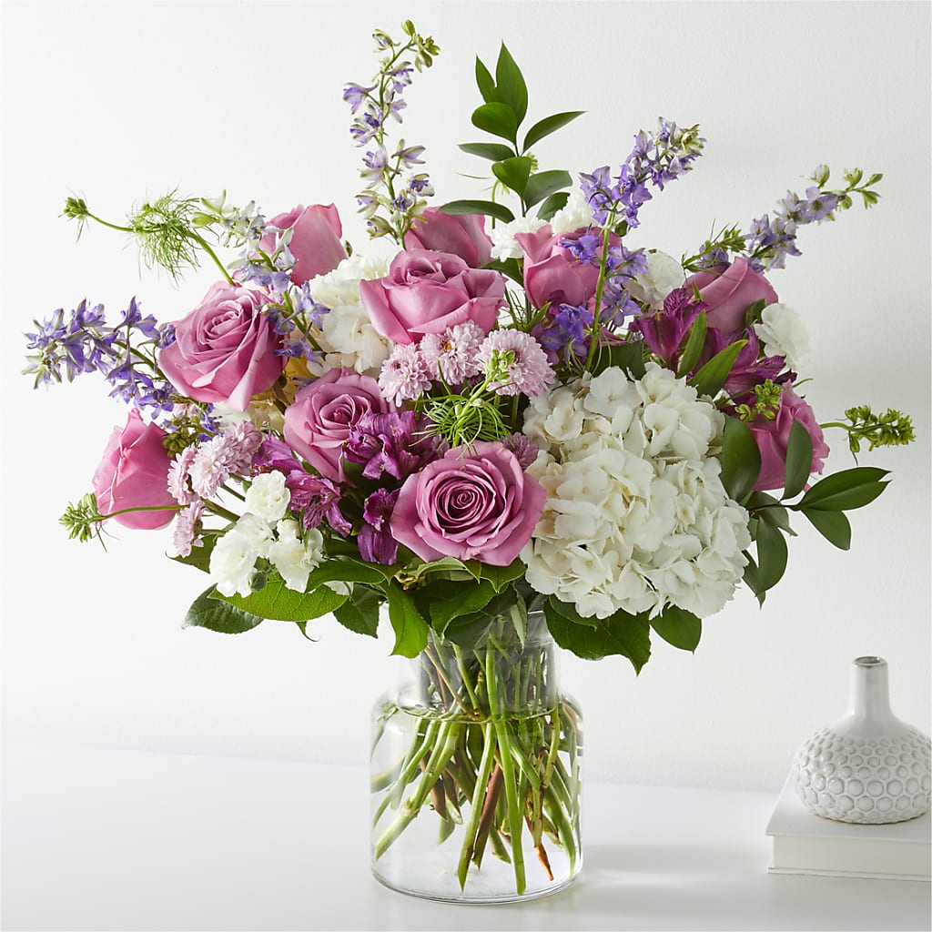 Violet Caress Bouquet – HONEY BEES FLORAL & MORE, Lucedale MS