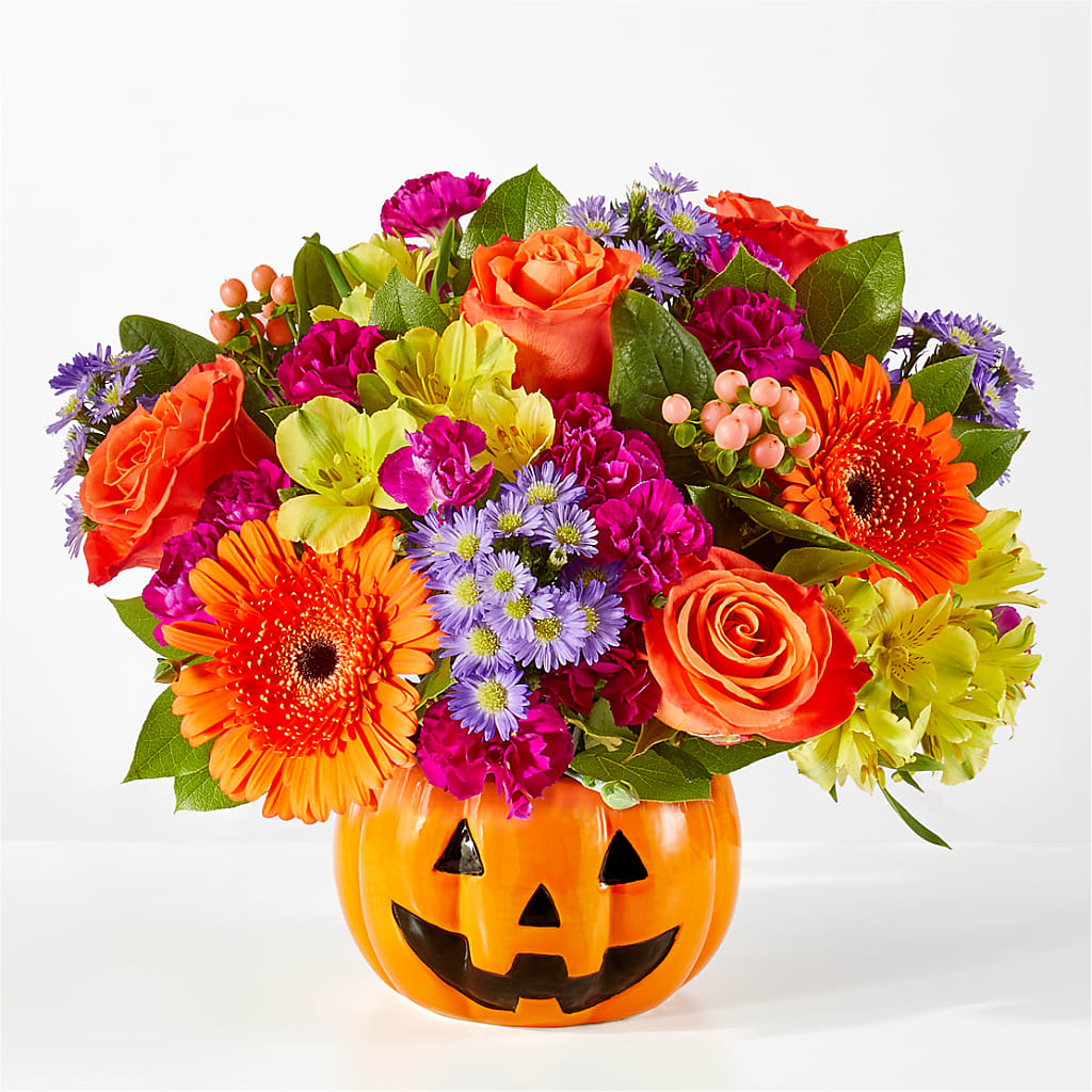 Tricks & Treats Pumpkin – HONEY BEES FLORAL & MORE, Lucedale MS