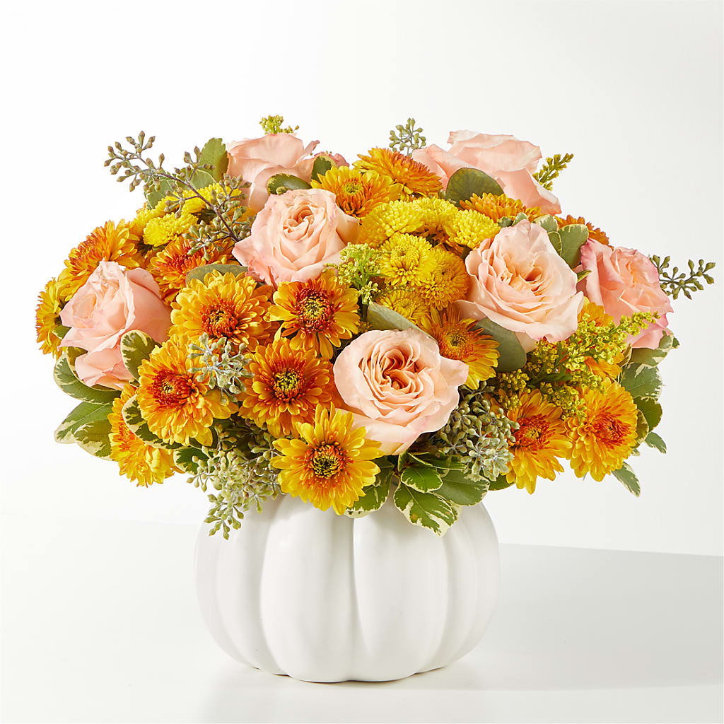 Peachy Pumpkin – HONEY BEES FLORAL & MORE, Lucedale MS