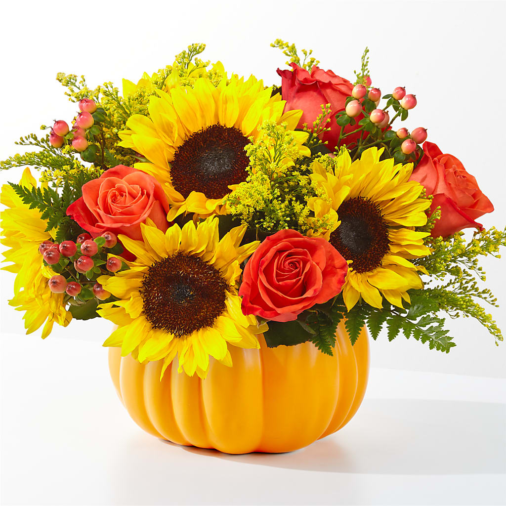 Pick of the Patch Pumpkin Bouquet – HONEY BEES FLORAL & MORE, Lucedale MS