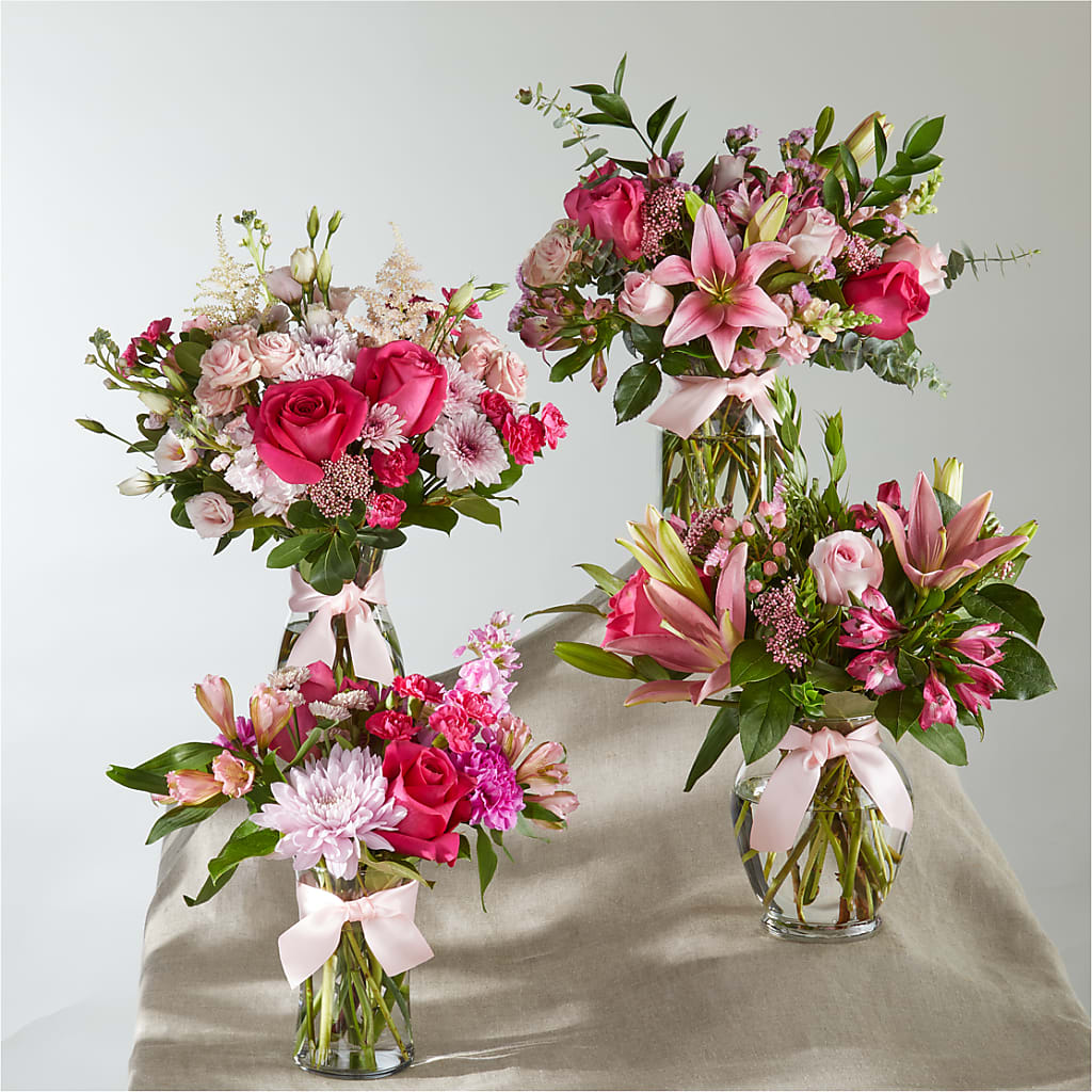 Pink Ribbon - A Florist Original – HONEY BEES FLORAL & MORE, Lucedale MS