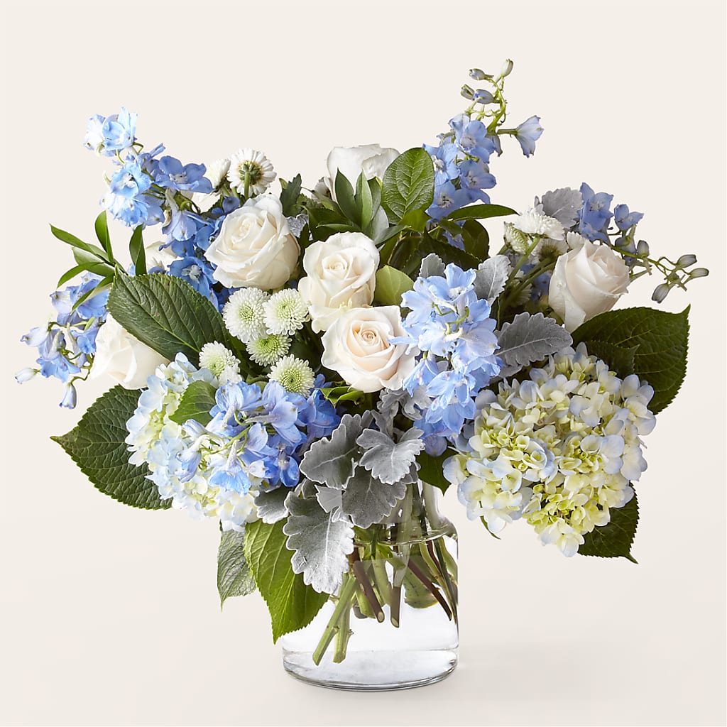 Clear Skies Bouquet – HONEY BEES FLORAL & MORE, Lucedale MS
