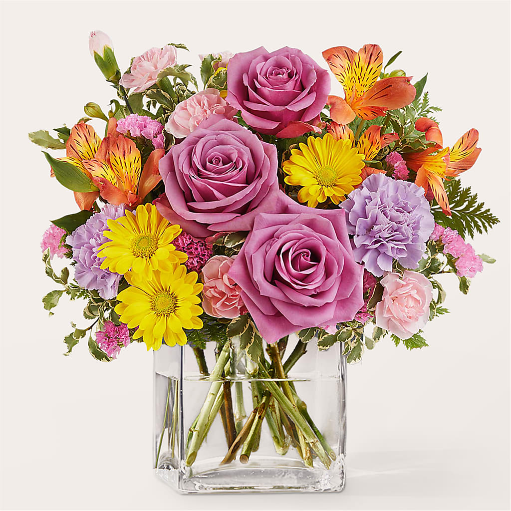 Shades of Happiness Bouquet – HONEY BEES FLORAL & MORE, Lucedale MS