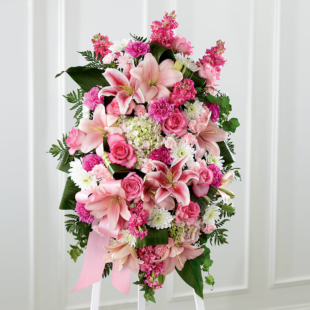 Comforting Standing Spray – HONEY BEES FLORAL & MORE, Lucedale MS