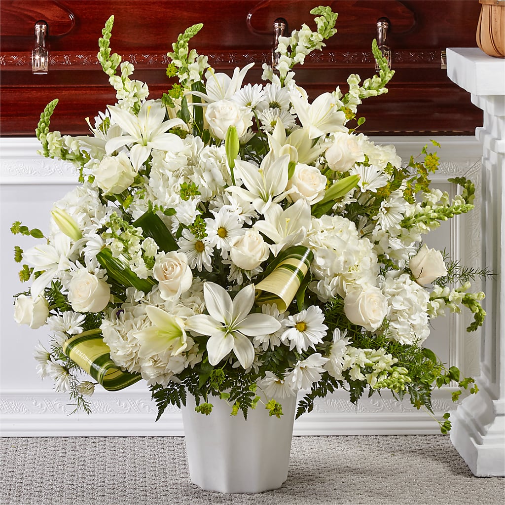 Thoughts of Tranquility Floor Basket – HONEY BEES FLORAL & MORE, Lucedale MS