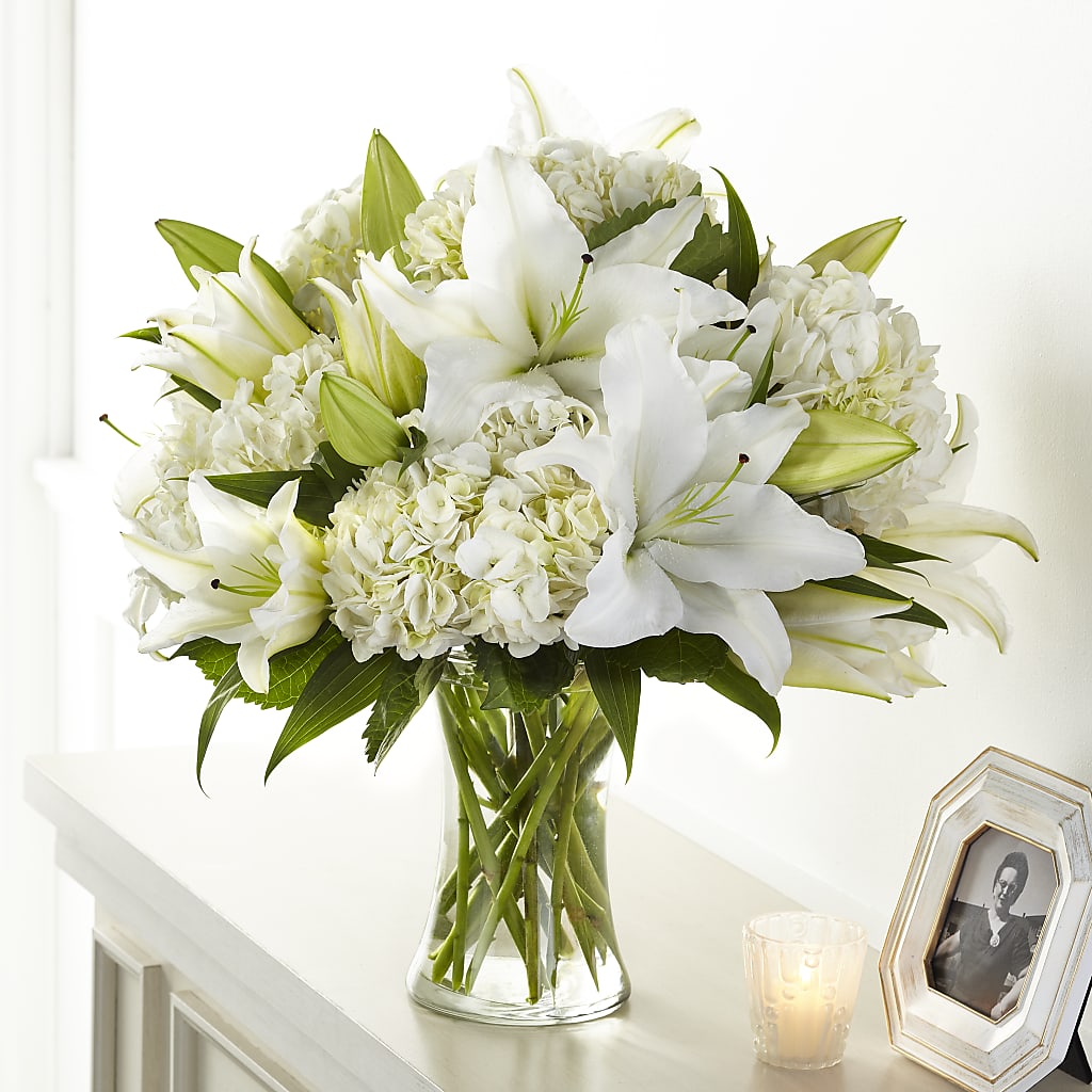 Compassionate Lily Bouquet – HONEY BEES FLORAL & MORE, Lucedale MS