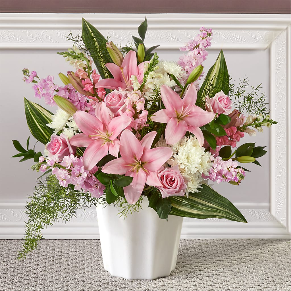 Simply Serene Floor Basket – HONEY BEES FLORAL & MORE, Lucedale MS