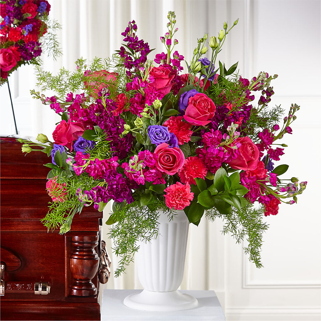 Eternal Day Arrangement – HONEY BEES FLORAL & MORE, Lucedale MS
