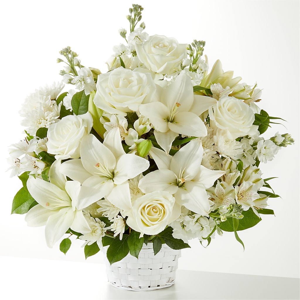 Peaceful Reflections Arrangement – HONEY BEES FLORAL & MORE, Lucedale MS