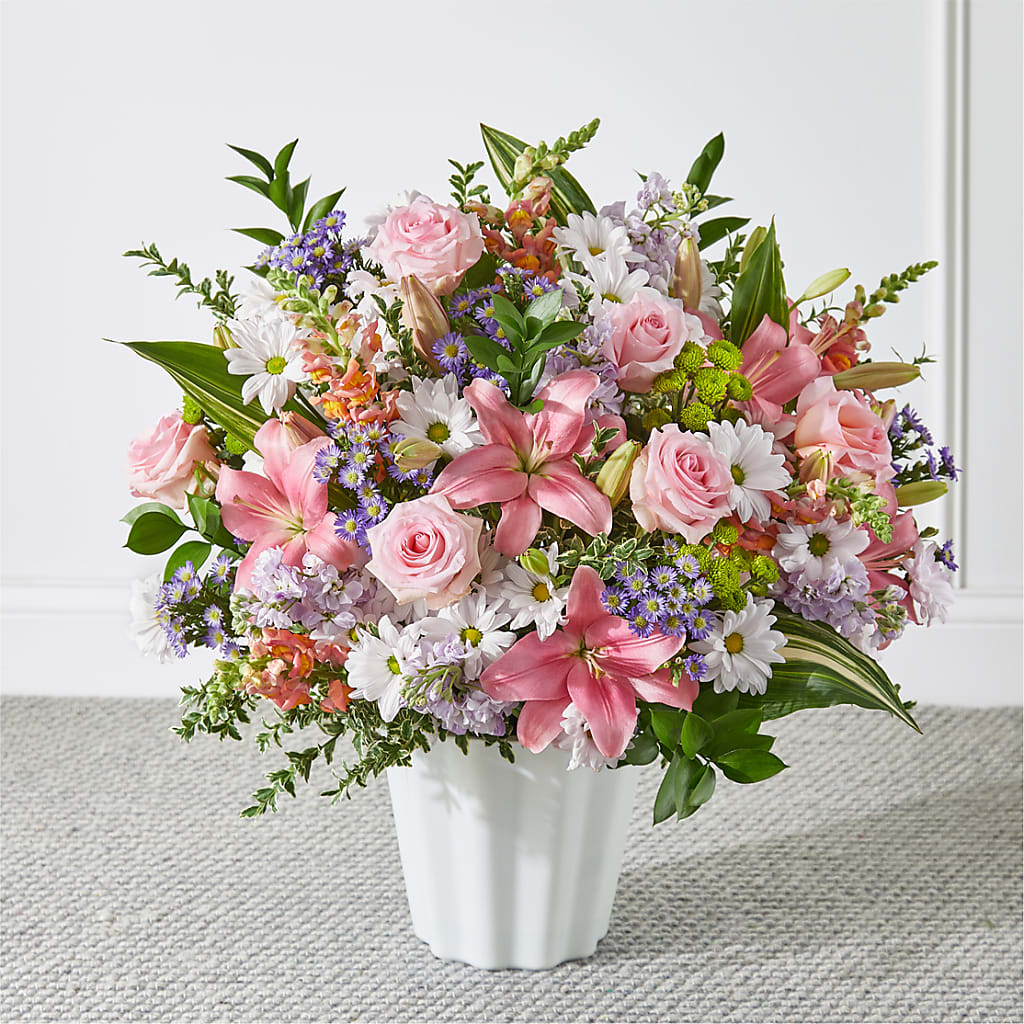 Abundant Compassion Floor Basket – HONEY BEES FLORAL & MORE, Lucedale MS