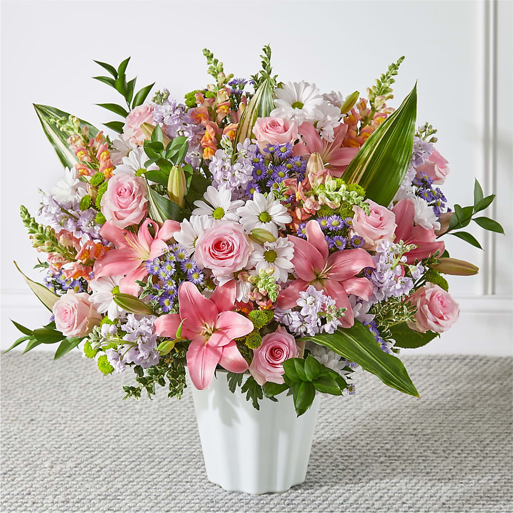 Abundant Compassion Floor Basket – HONEY BEES FLORAL & MORE, Lucedale MS