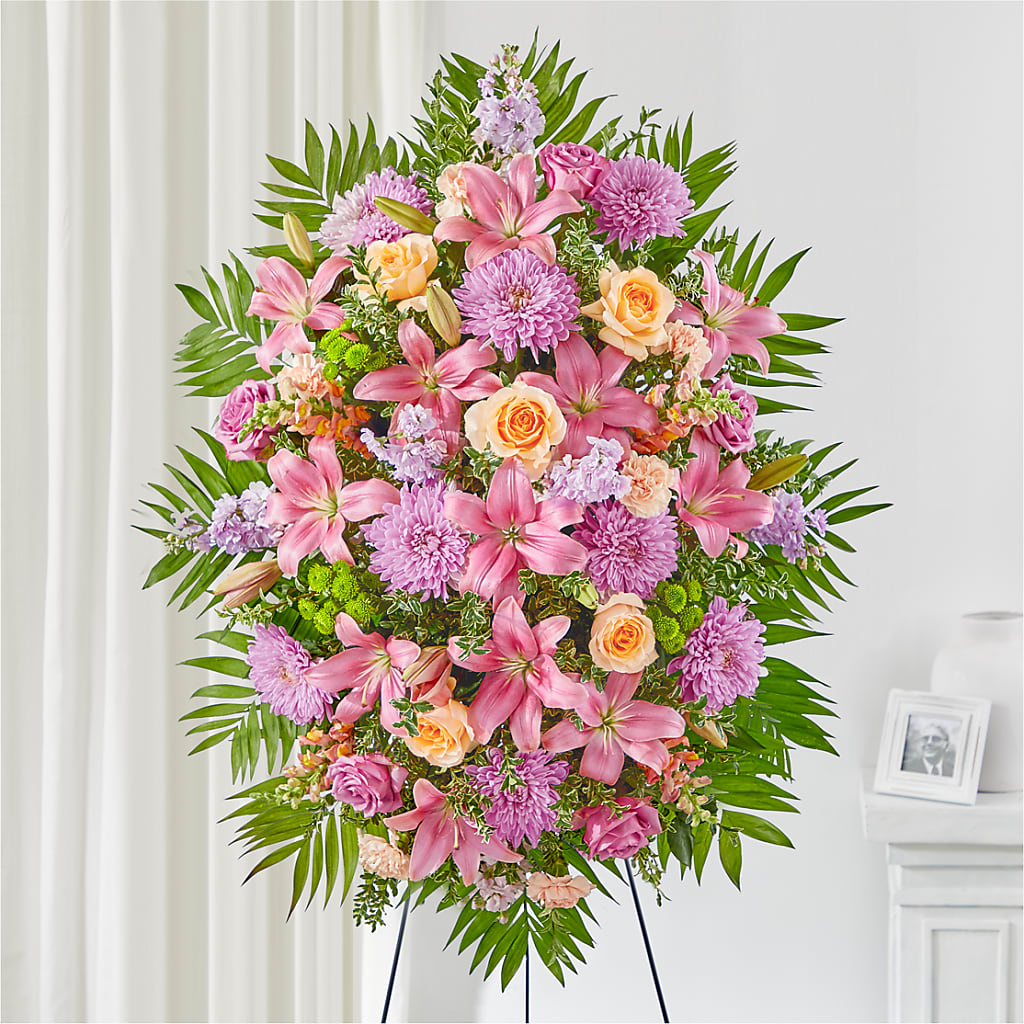Love & Light Standing Spray – HONEY BEES FLORAL & MORE, Lucedale MS