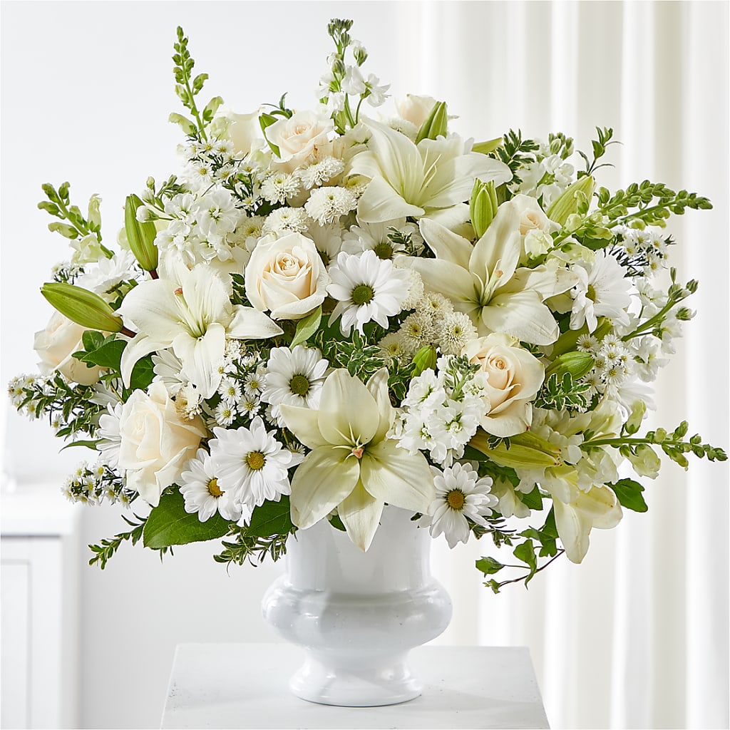 Uplifting Urn Arrangement – HONEY BEES FLORAL & MORE, Lucedale MS