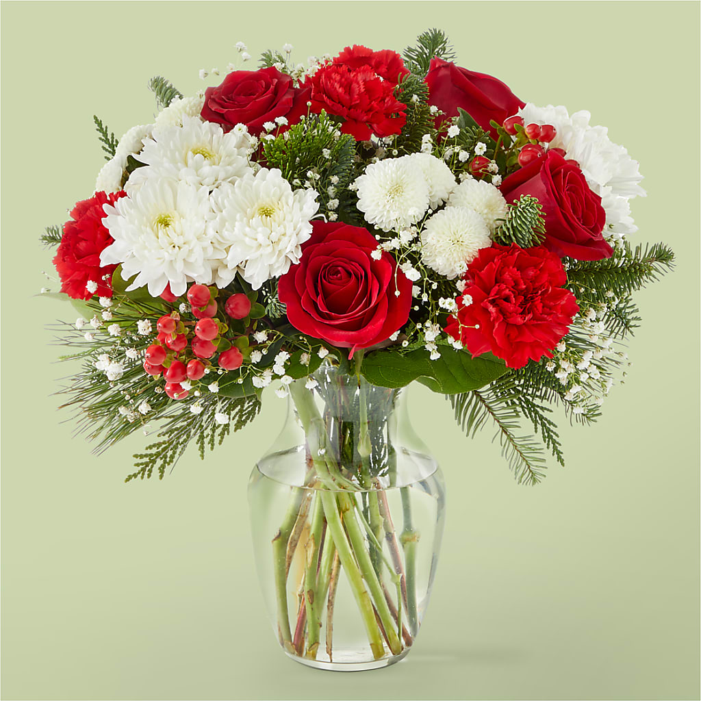 Chance of Flurries Bouquet – HONEY BEES FLORAL & MORE, Lucedale MS