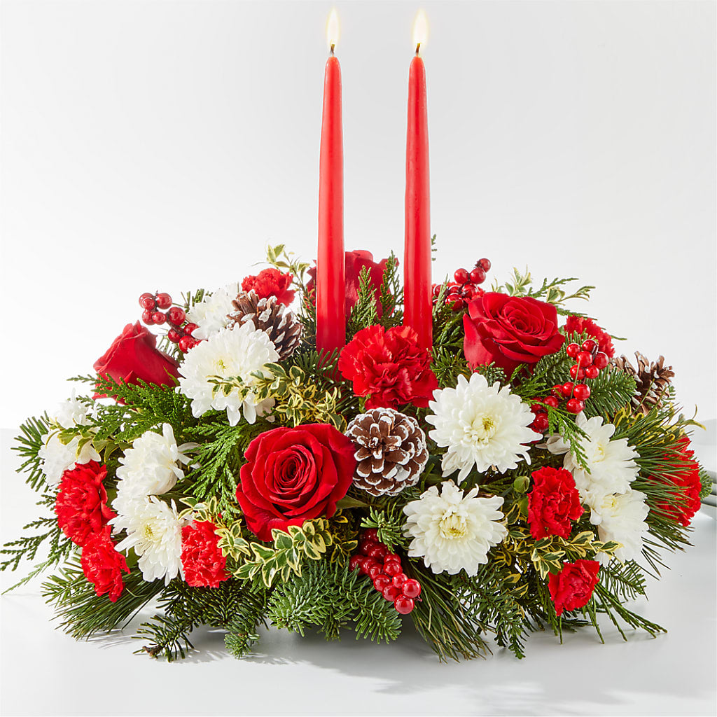 Holiday Soiree Centerpiece – HONEY BEES FLORAL & MORE, Lucedale MS