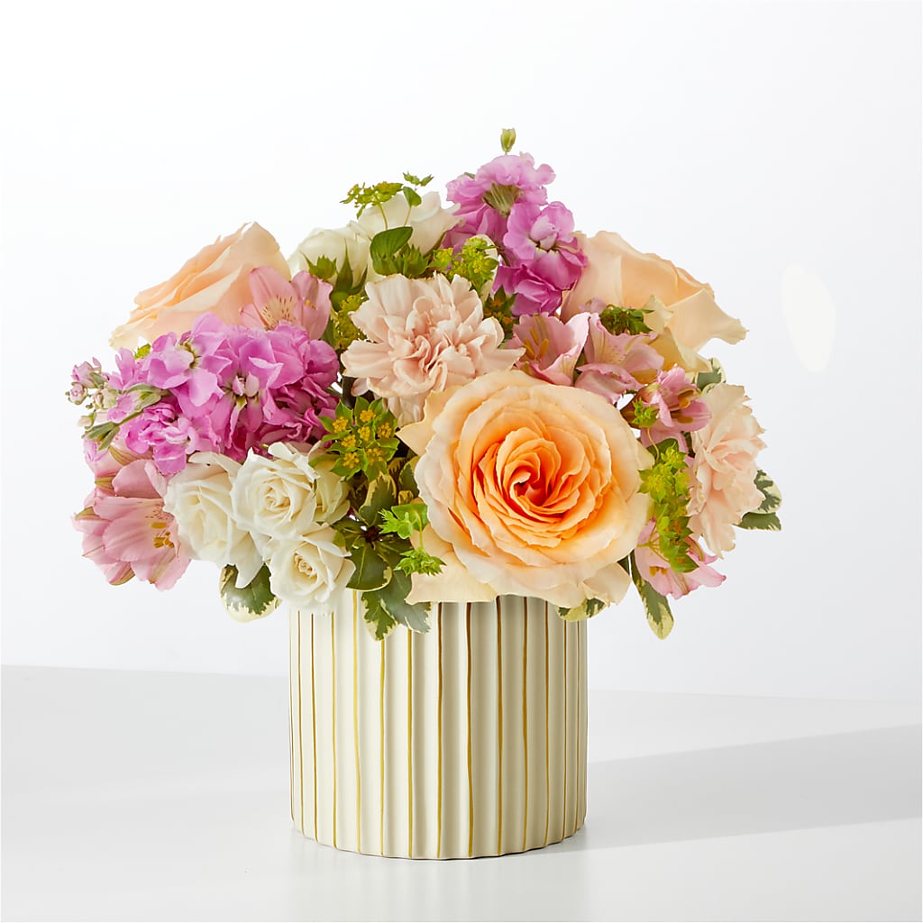 Paradise Bouquet with Ivory Vase – HONEY BEES FLORAL & MORE, Lucedale MS