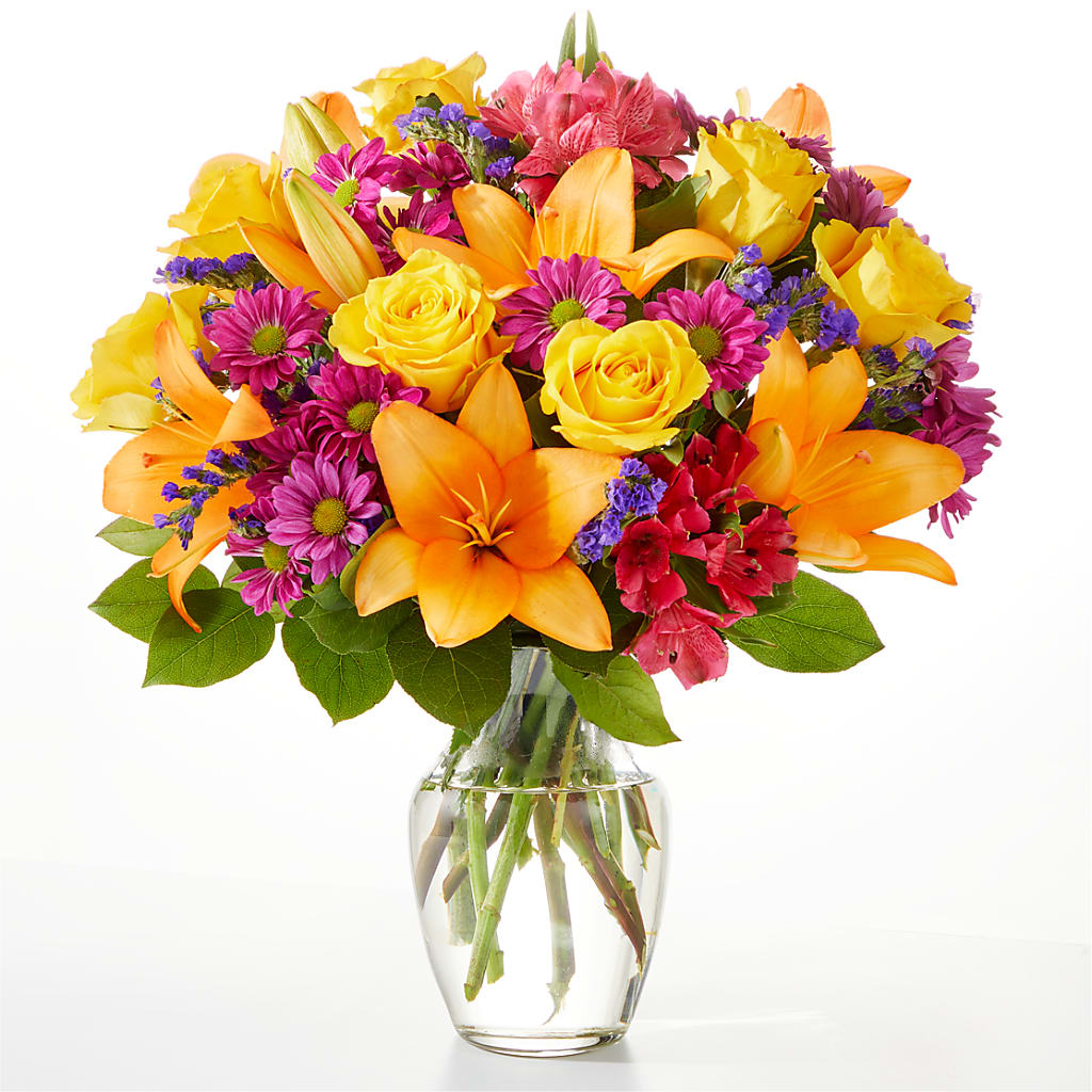 Colorful Visions Bouquet – HONEY BEES FLORAL & MORE, Lucedale MS