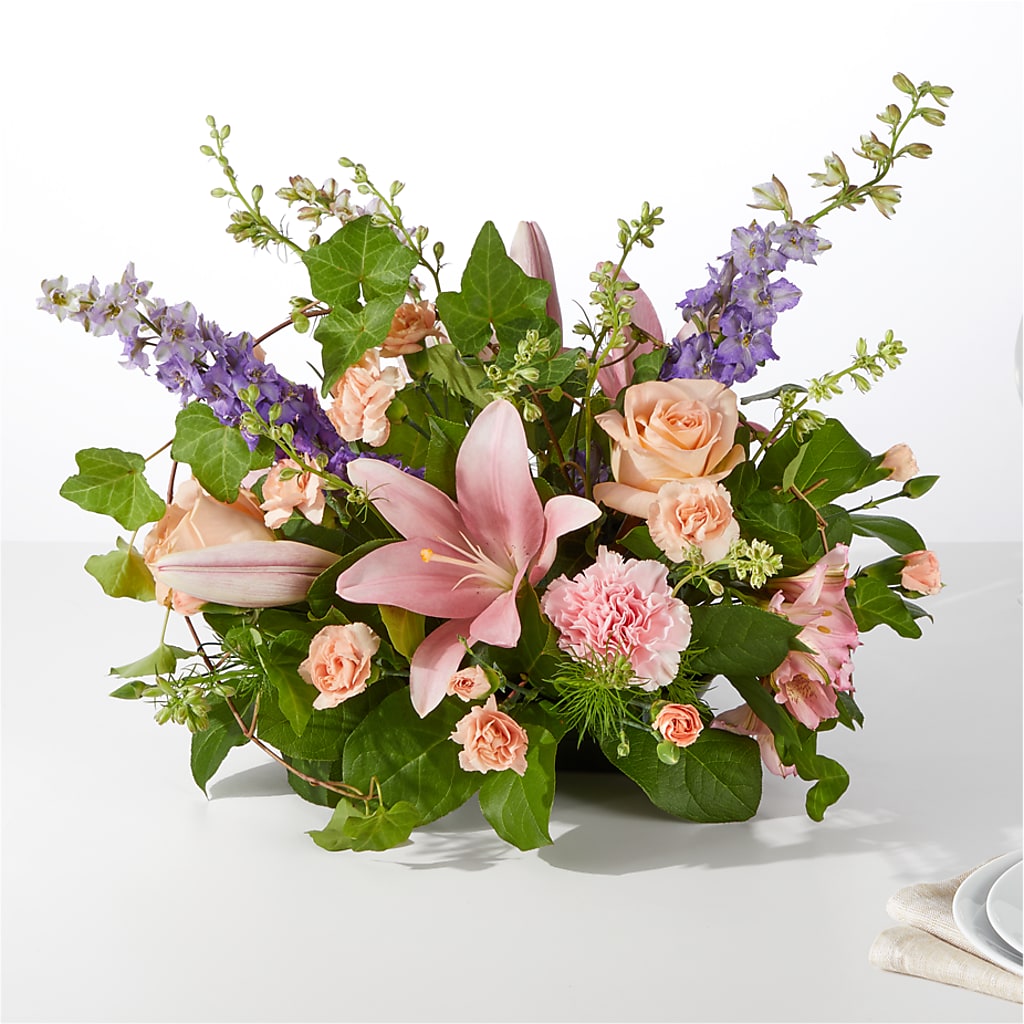 Blossom Time Centerpiece – HONEY BEES FLORAL & MORE, Lucedale MS