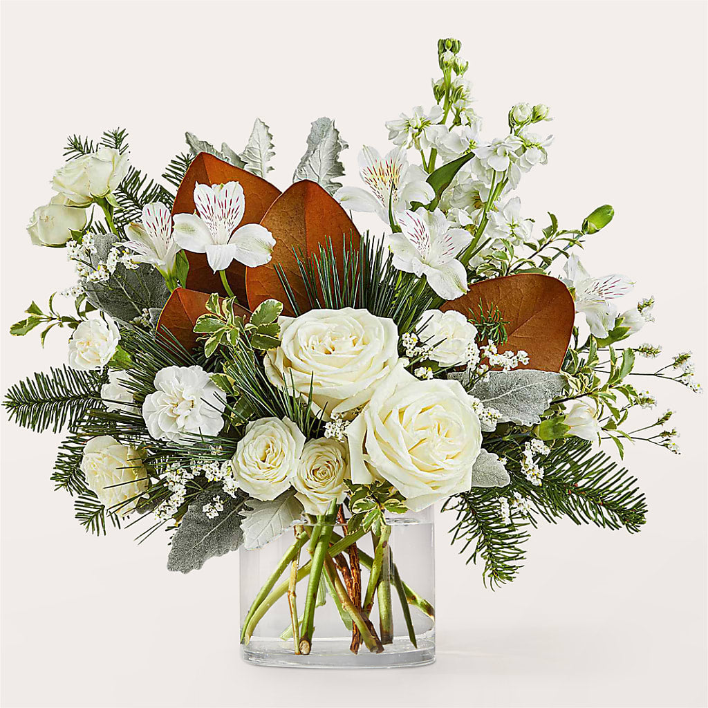 Fresh Snowfall Bouquet – HONEY BEES FLORAL & MORE, Lucedale MS