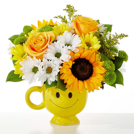 Be Happy Bouquet – HONEY BEES FLORAL & MORE, Lucedale MS