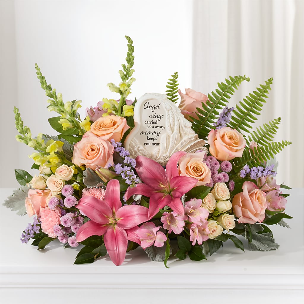 Gentle Light Arrangement – HONEY BEES FLORAL & MORE, Lucedale MS