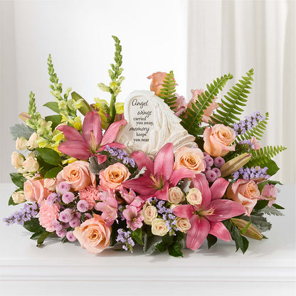Gentle Light Arrangement – HONEY BEES FLORAL & MORE, Lucedale MS
