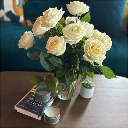 Long Stem Yellow Rose Bouquet – HONEY BEES FLORAL & MORE, Lucedale MS
