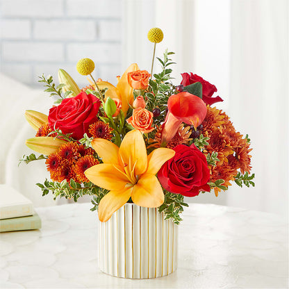 Scarlet Skies Bouquet – HONEY BEES FLORAL & MORE, Lucedale MS