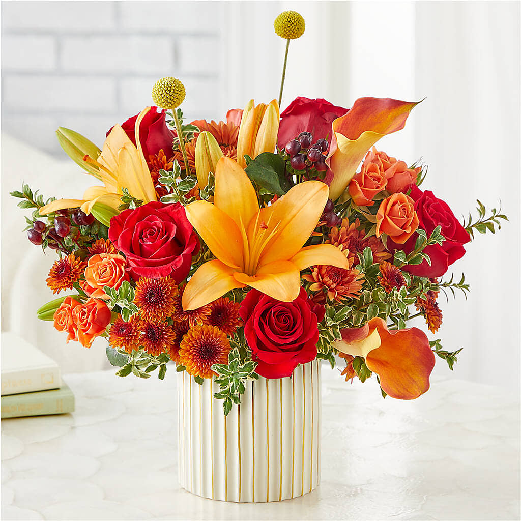 Scarlet Skies Bouquet – HONEY BEES FLORAL & MORE, Lucedale MS