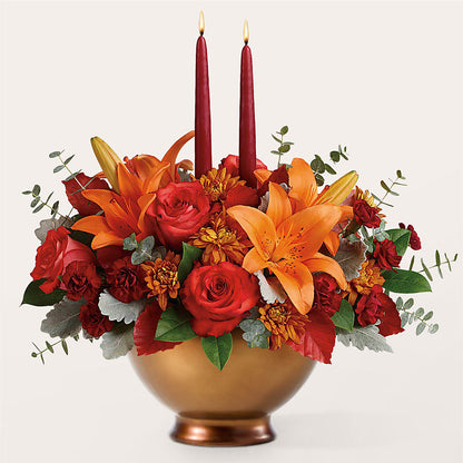 Fruits of Fall Centerpiece – HONEY BEES FLORAL & MORE, Lucedale MS