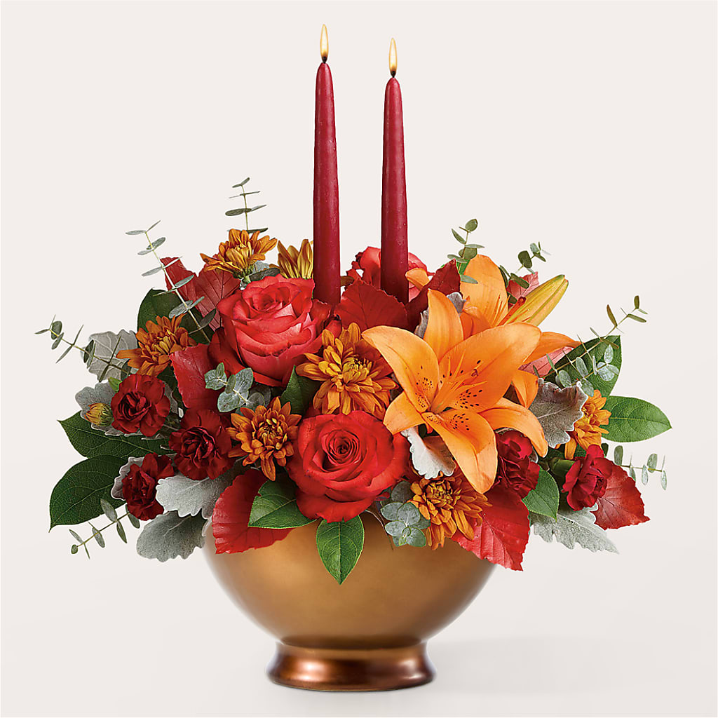 Fruits of Fall Centerpiece – HONEY BEES FLORAL & MORE, Lucedale MS
