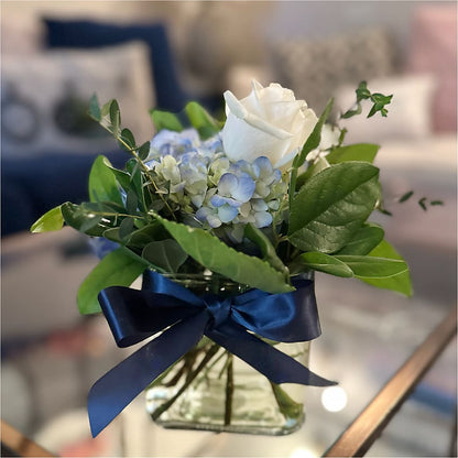 Sky Blue Delight Bouquet – HONEY BEES FLORAL & MORE, Lucedale MS