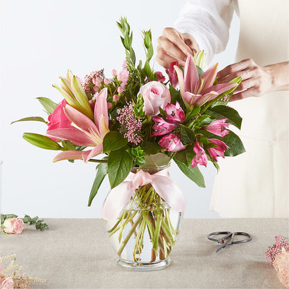 Pink Ribbon - A Florist Original – HONEY BEES FLORAL & MORE, Lucedale MS