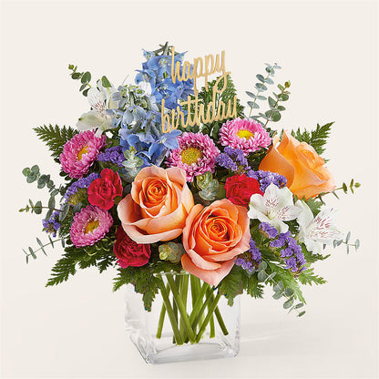 Birthday Bash Bouquet – HONEY BEES FLORAL & MORE, Lucedale MS