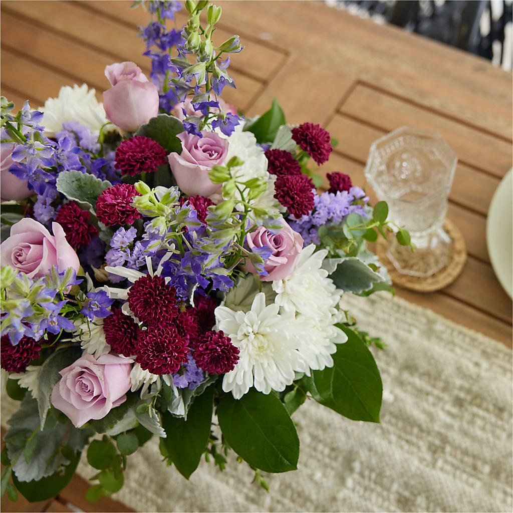 Violet Frost Bouquet – HONEY BEES FLORAL & MORE, Lucedale MS