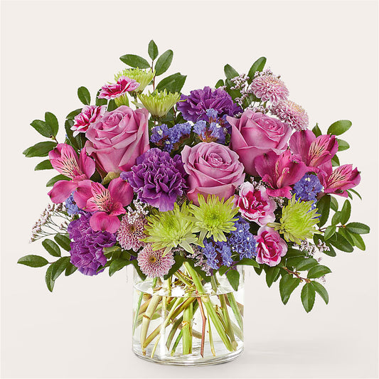 Glass Half Full Bouquet – HONEY BEES FLORAL & MORE, Lucedale MS