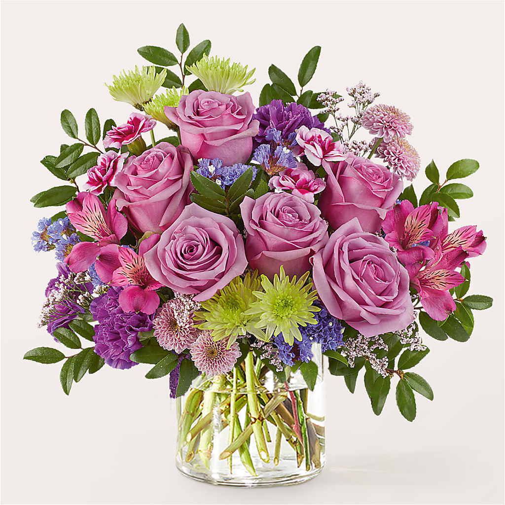 Glass Half Full Bouquet – HONEY BEES FLORAL & MORE, Lucedale MS
