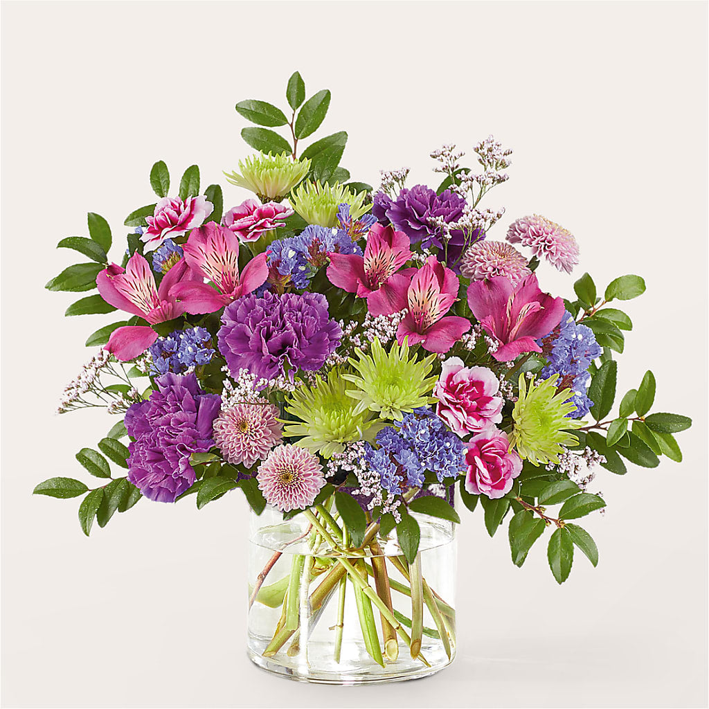 Glass Half Full Bouquet – HONEY BEES FLORAL & MORE, Lucedale MS