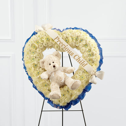 Precious Child Standing Heart – HONEY BEES FLORAL & MORE, Lucedale MS
