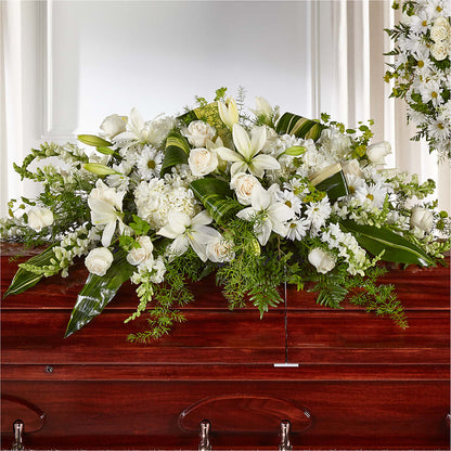 Abundance Casket Spray – HONEY BEES FLORAL & MORE, Lucedale MS