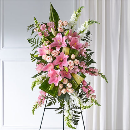 Elegant Embrace Standing Spray – HONEY BEES FLORAL & MORE, Lucedale MS