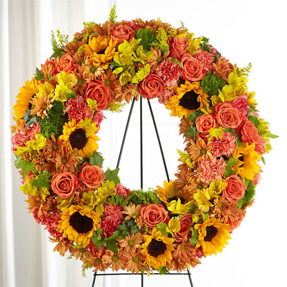 Autumnal Memories Wreath (Standard) – HONEY BEES FLORAL & MORE, Lucedale MS