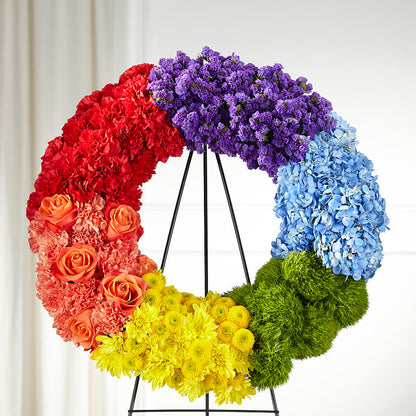 Circle of Love Wreath – HONEY BEES FLORAL & MORE, Lucedale MS